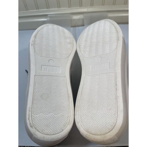 MUDD BEYLEY FAUX FUR HIGH TOP SNEAKERS SHOES FUR TRIM BLACK SIZE 6 - Picture 9 of 15